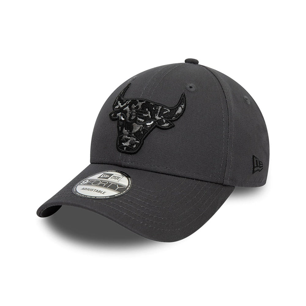 60364418 New_Era Accesorios Gorros NBA 9Forty_Adjustable Chicago_Bulls DK_Grey