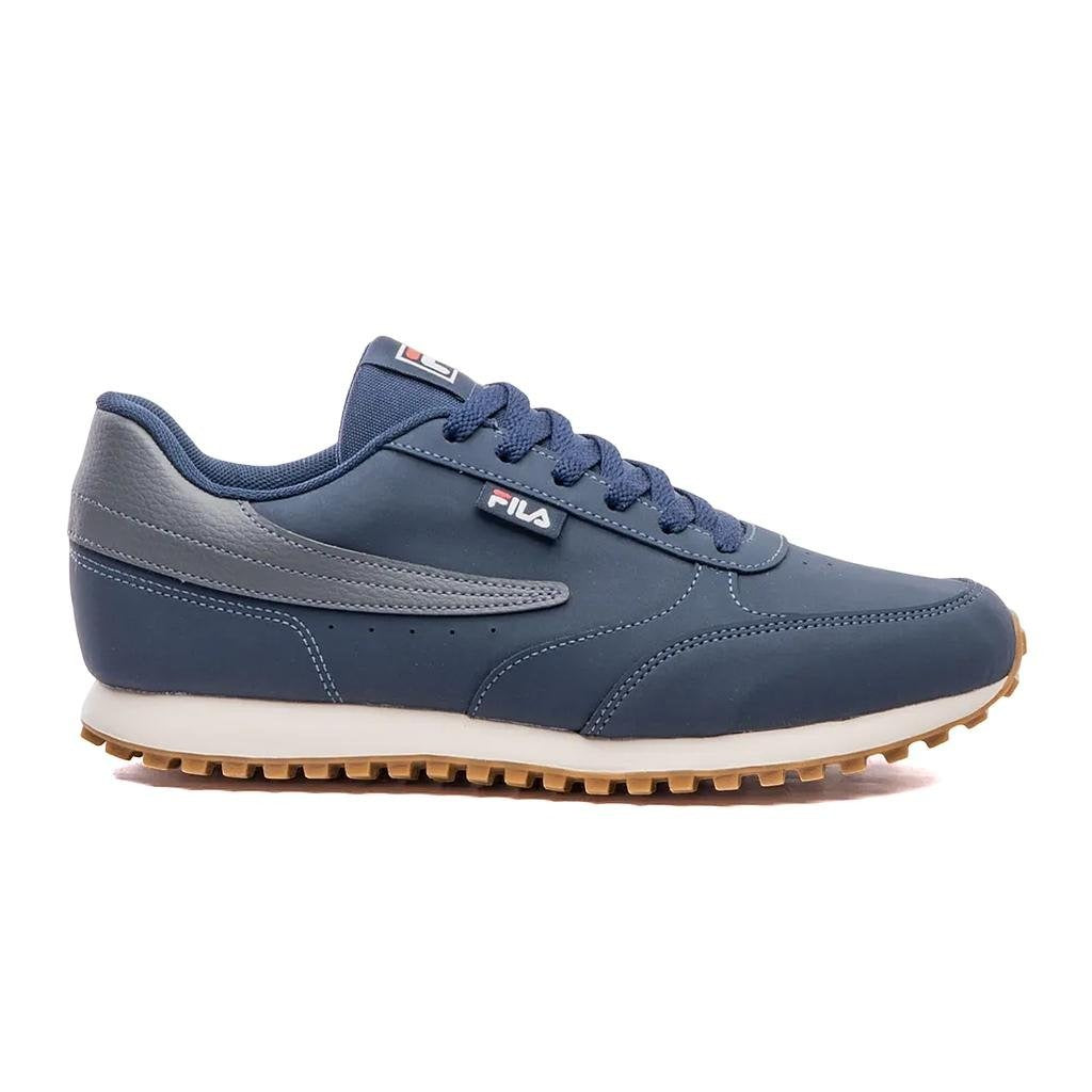 F01L00390-4091 FILA CALZADOS LIFESTYLE MASCULINO MODA RENNO_CLASSIC_SL MARINO/GRAFITO/RAW WHITE
