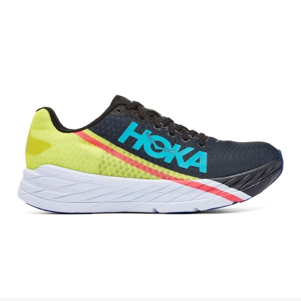 1113532-BEPR Hoka Calzados Running Femenino Rocket_X Black/Evening_Primrose