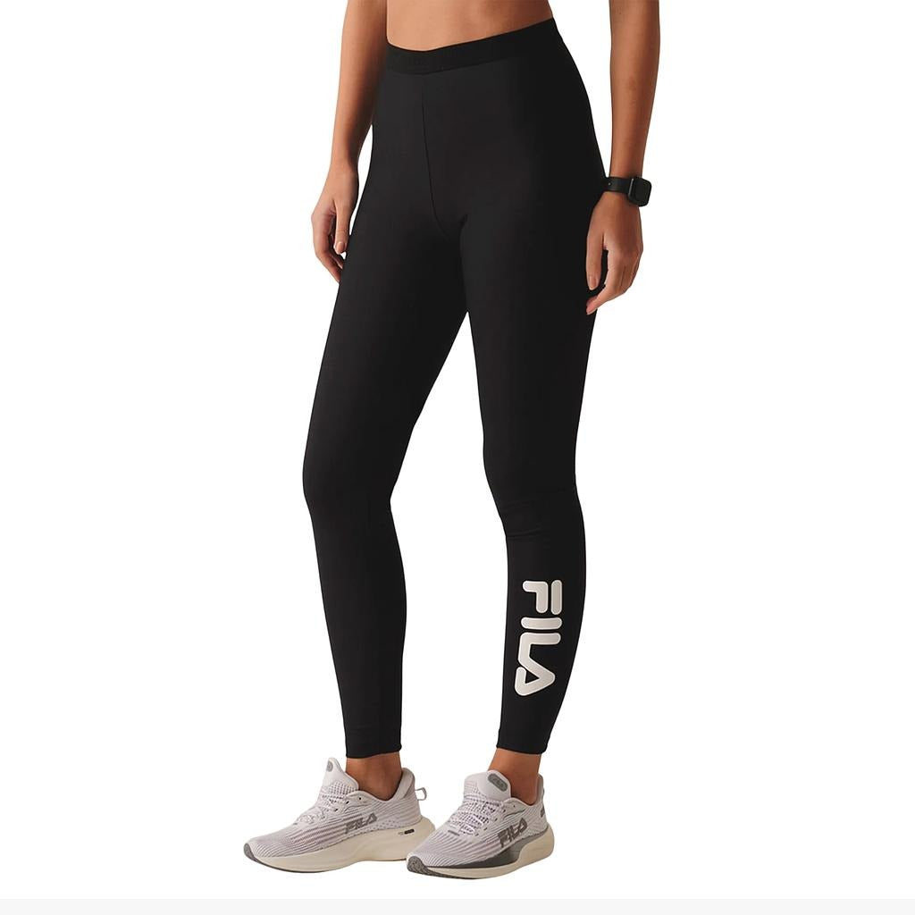 F12AT00905-160 Fila Prendas Calzas Femenino Training Tights_Train_Elastic_IV Black