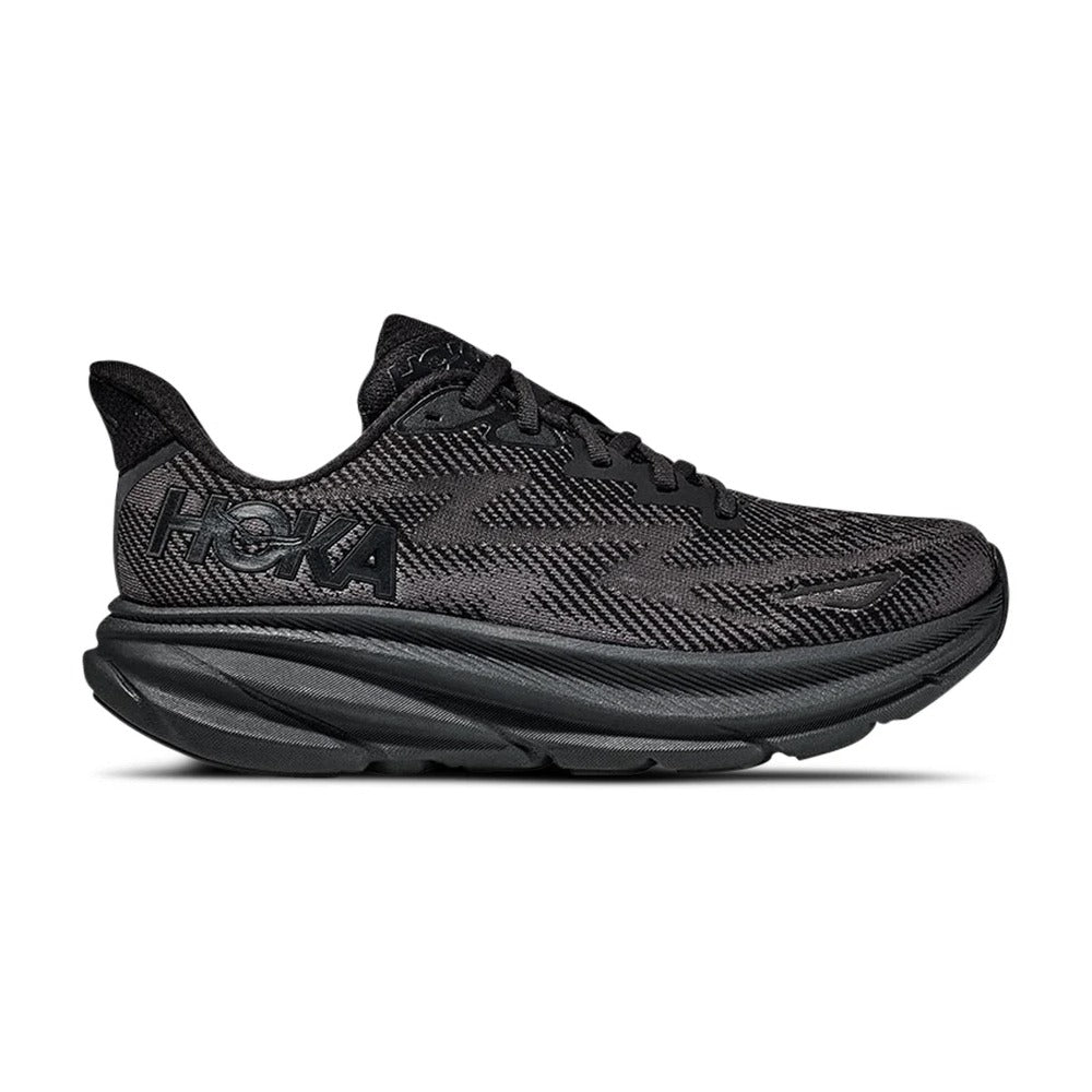 1127896-BBLC Hoka Calzados Deportivos Femenino Running Clifton_9 Black/Black