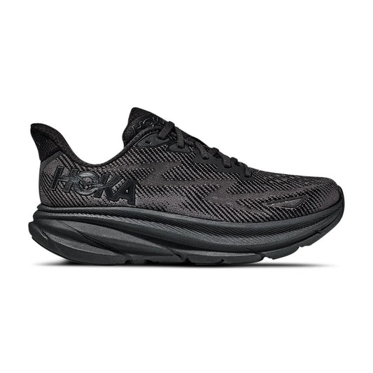 1127896-BBLC Hoka Calzados Deportivos Femenino Running Clifton_9 Black/Black