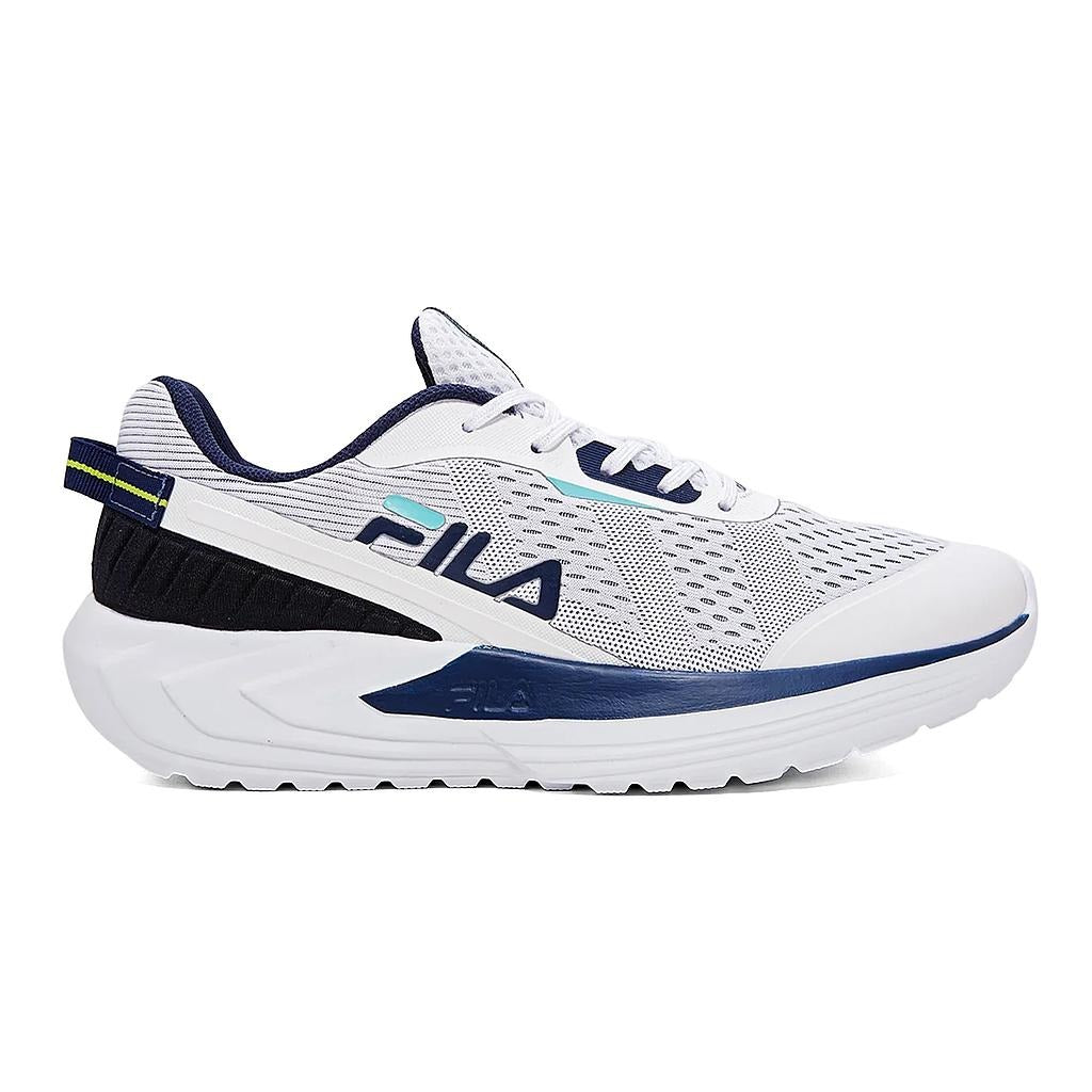 F01TR00065-4571 Fila Calzados Deportivos Masculino Running Diffusion White/Navy/Acid_Lime