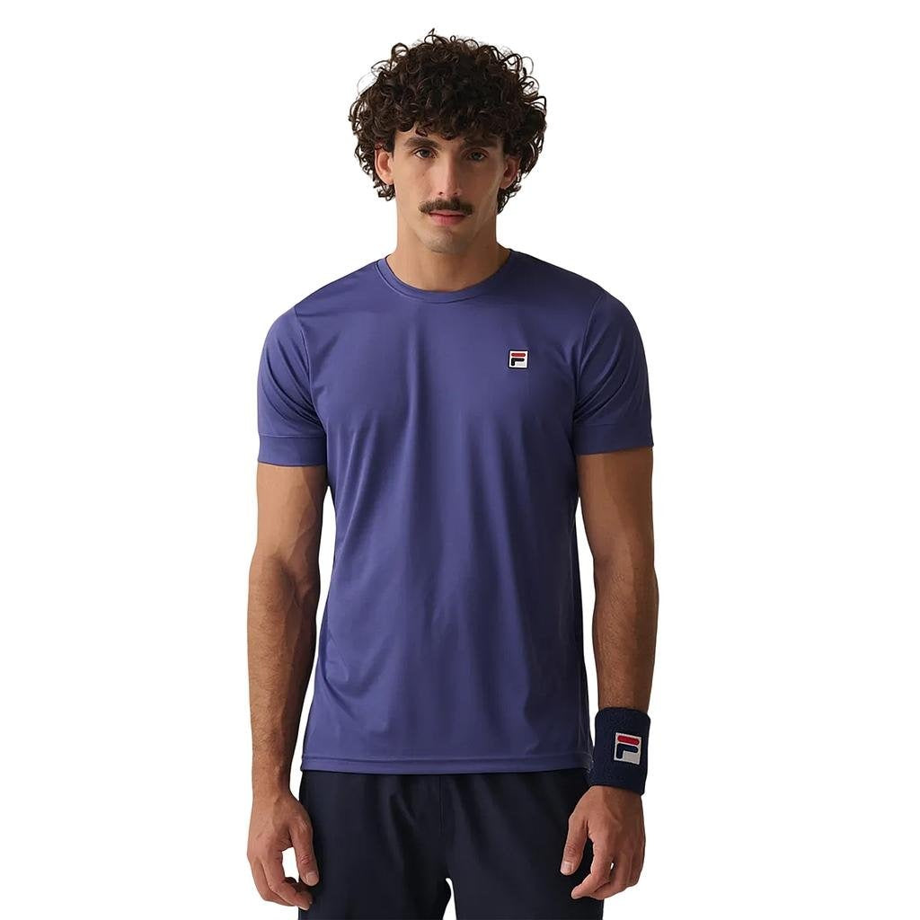 F11TN00266-1263 FILA PRENDAS REMERAS MASCULINO TENIS PLAYER_F-BOX_II AZUL_CARBONO