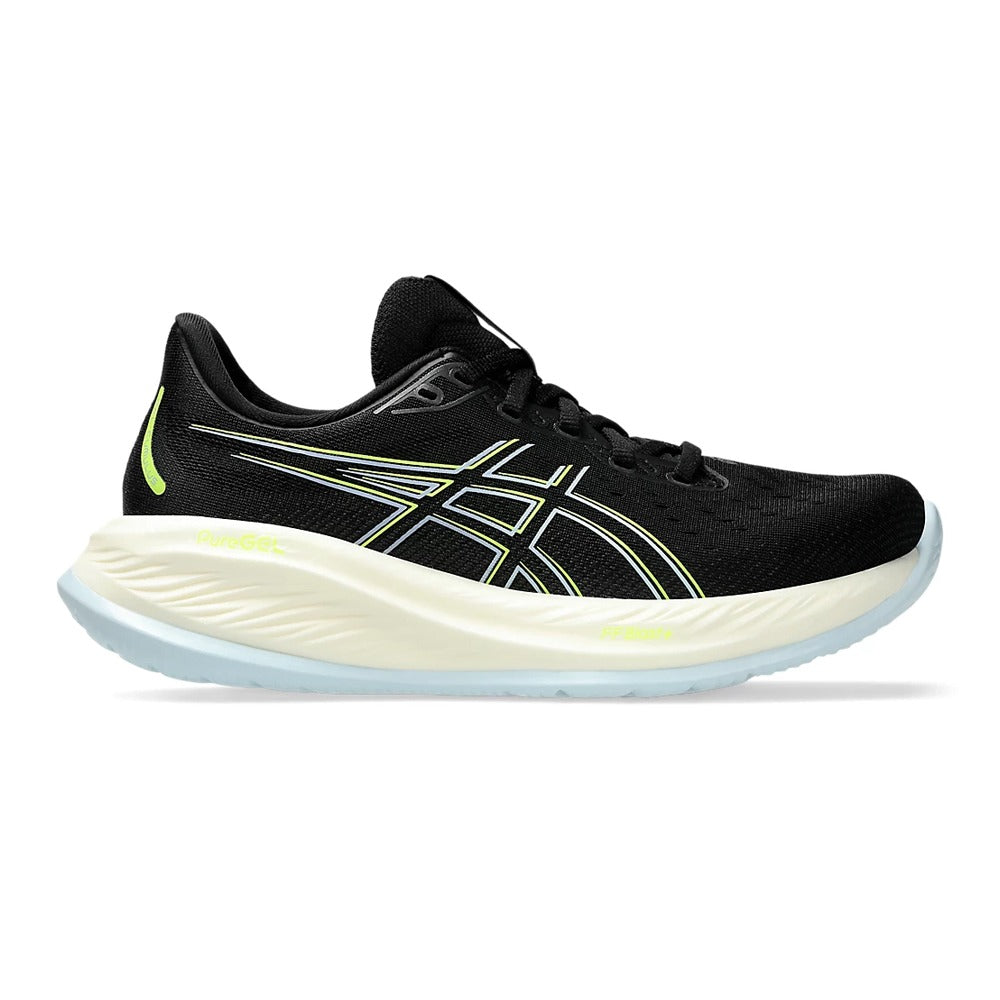 1012B599.006 Asics Calzados Deportivos Femenino Running Gel_Cumulus_26 Black/Safety_Yellow