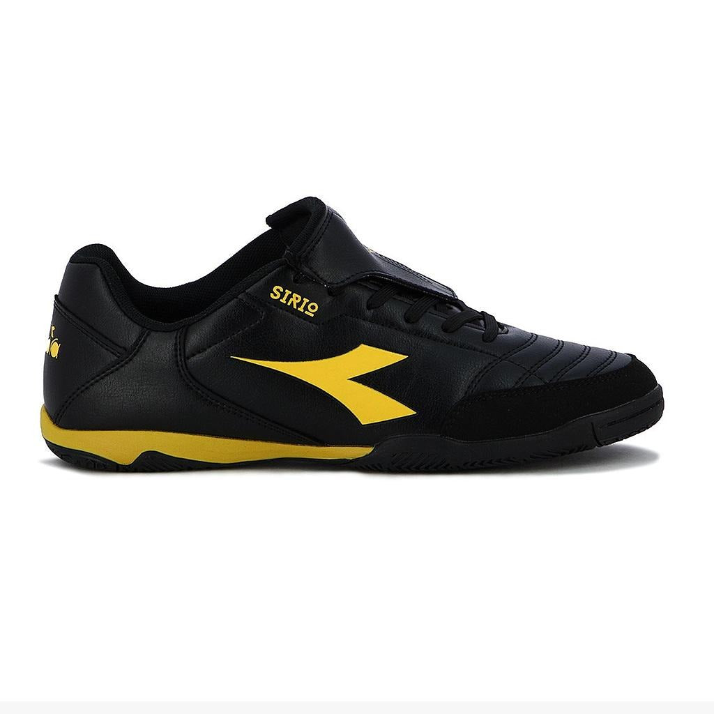 SIRIO-ID-M-713 Diadora Calzados Indoor Masculino Futbol Sirio Black/Yellow