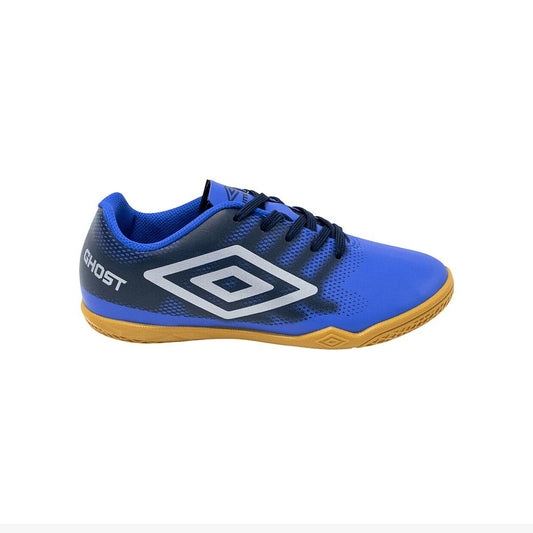 U07FB005026-378 Umbro Calzados Indoor Niños Futbol Ghost_Jr Nebulas_Blue/Mariño/Prata