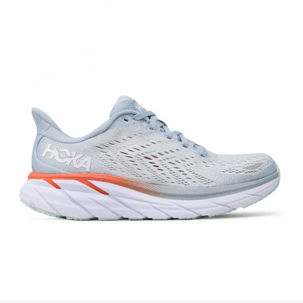 1119394-BFPA Hoka Calzados Running Femenino Clifton_8 Blue_Fog/Plein_Air