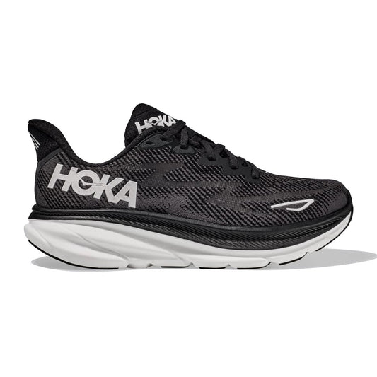 1127896-BWHT Hoka Calzados Deportivos Femenino Running Clifton_9 Black/White