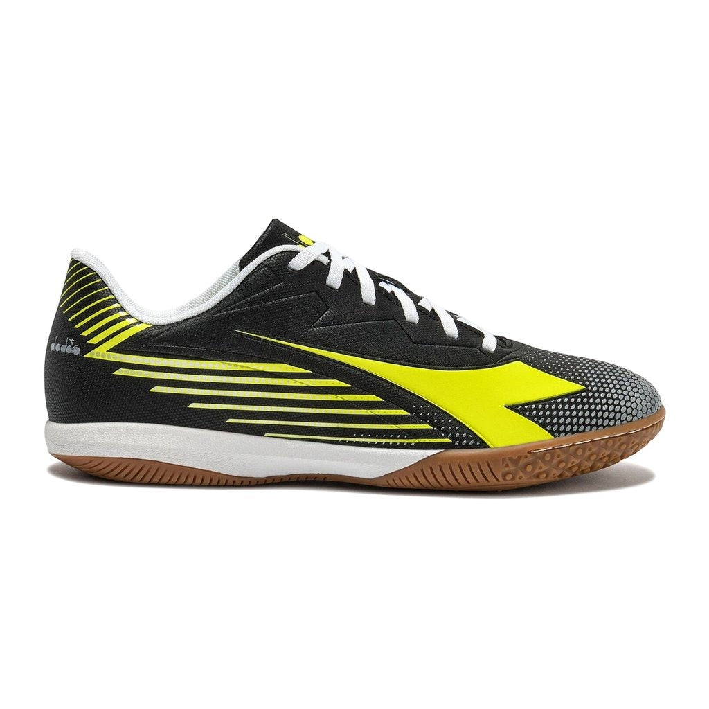 101.182315-C2749 DIADORA CALZADOS INDOOR MASCULINO FUTBOL PICHICHI_8_IDR BLACK/YELLOW_FL_DD/SILVER_DD