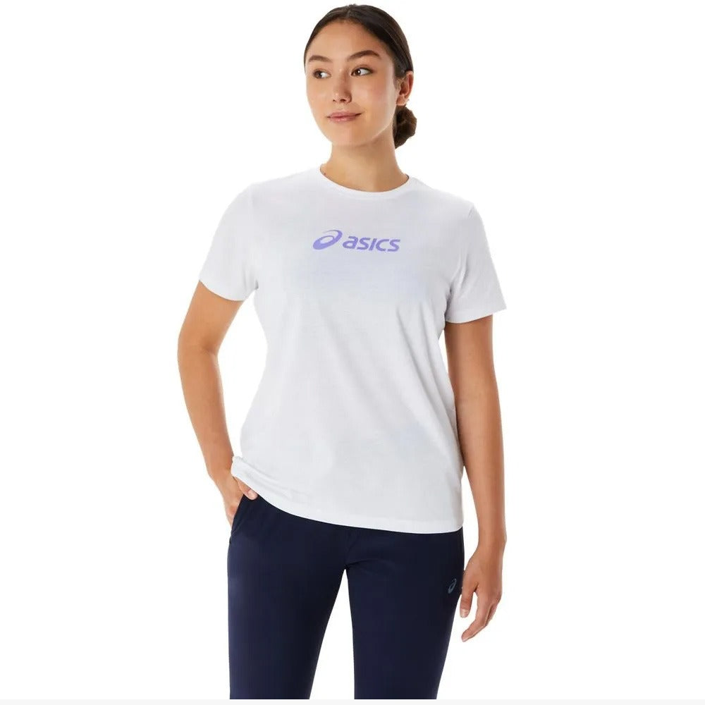 2032C715.100 Asics Prendas Remeras Femenino Training Core_Tee Brilliantwhite