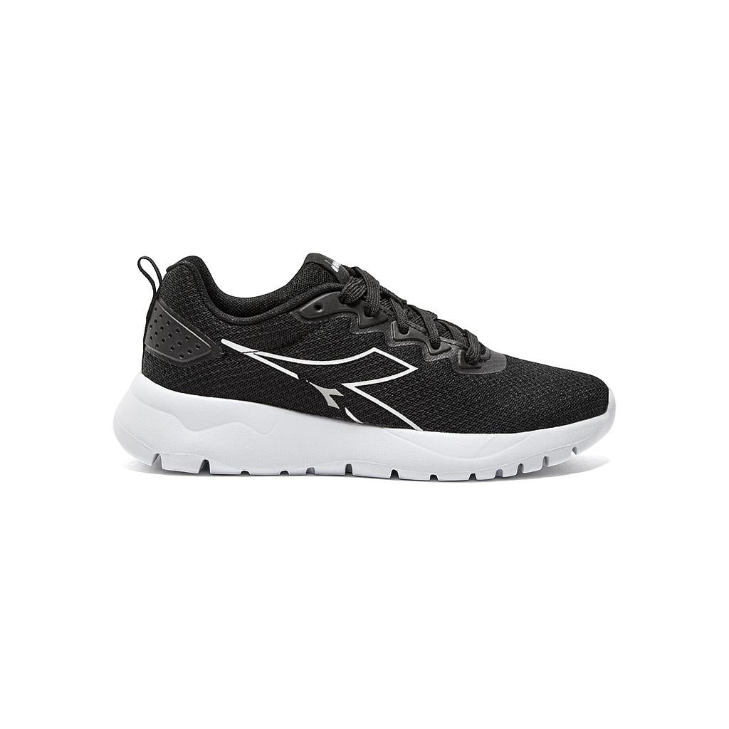 101.182000-C0641 Diadora Calzados Deportivos Niños Running Evo_Run_Gs Black /White