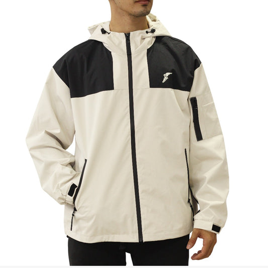 GY2311-1 Goodyear Prendas Camperas Masculino Moda Jacket_Icyroad Off_White