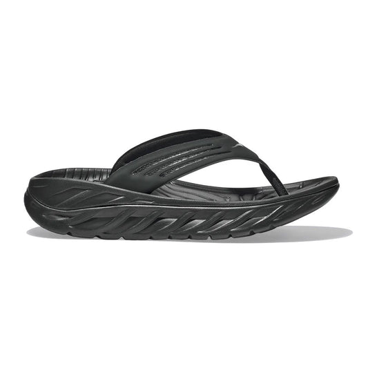 1099675-BDGGR Hoka Calzados Zapatillas Masculino Ora_Recovery_Flip Black/Dark_Gull_Gray