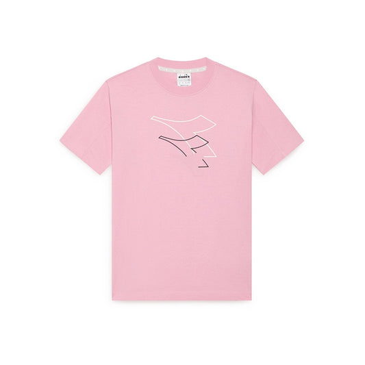 102.180924-50204 Diadora Prendas Remeras Femenino Moda L._T__Shirt_Ss_Ess._Sports_I Pink_Nectar
