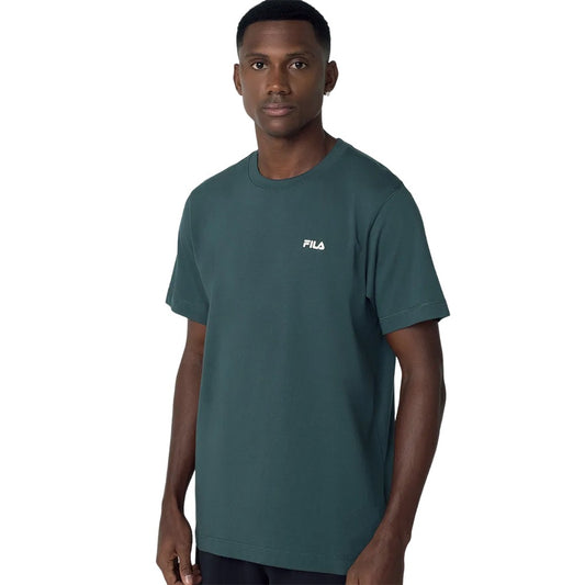 F11L01095-2915 Fila Prendas Remeras Masculino Moda T-Shirt_Uc_Biella_Italia Green_Forest