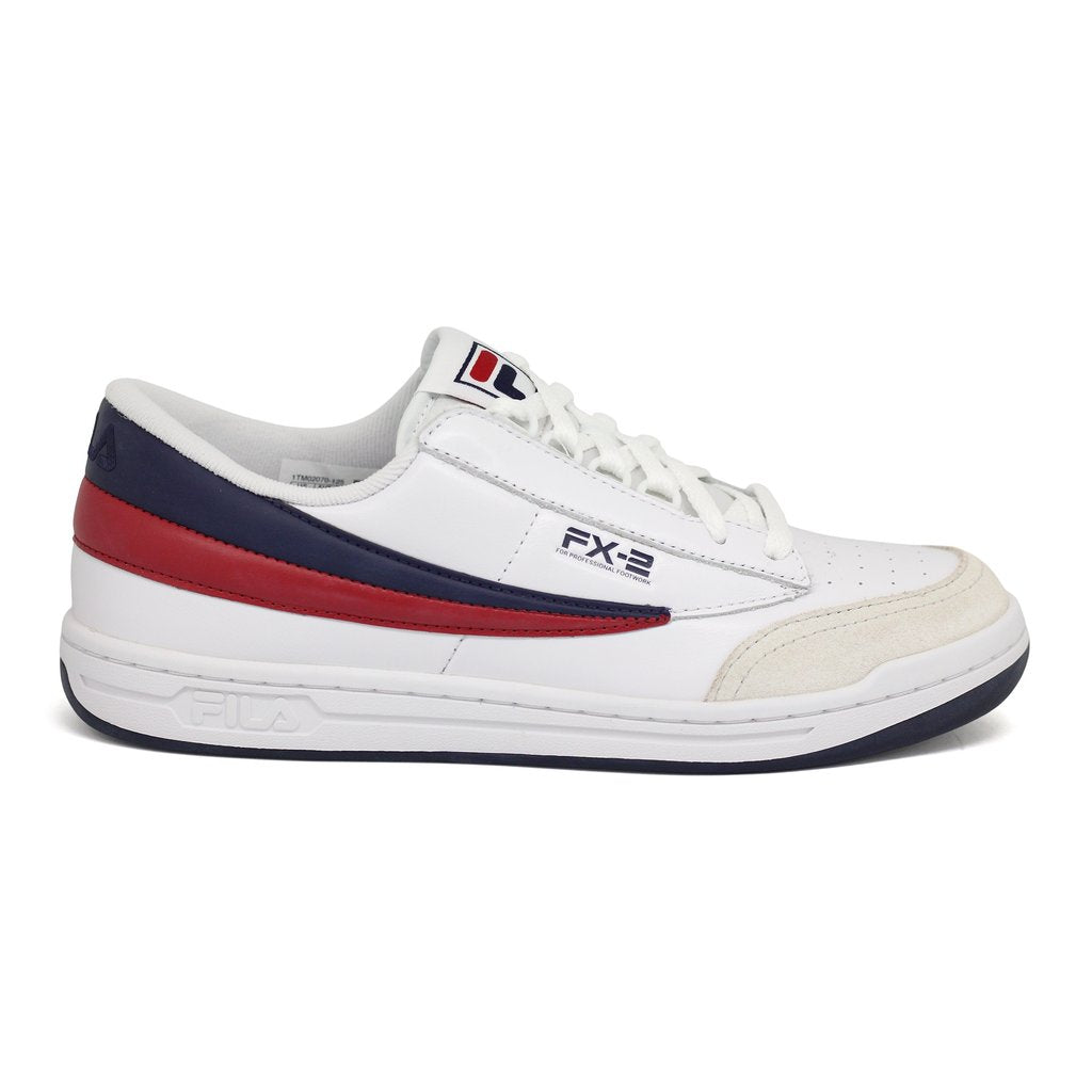 1TM02070-125 FILA CALZADOS LIFESTYLE MASCULINO MODA FX-2 WHITE/FILA_NAVY/FILA_RED