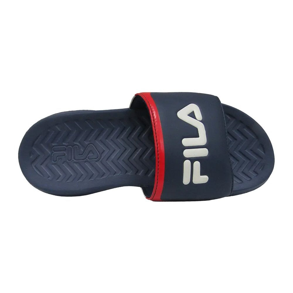 WT21336-NWR FILA CALZADOS ZAPATILLAS MASCULINO MODA SPIKE_SANDAL NAVY/WHITE/RED