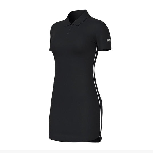 F12L01546-160 Fila Prendas Vestidos Femenino Moda Dress_Letter_Everyday Black