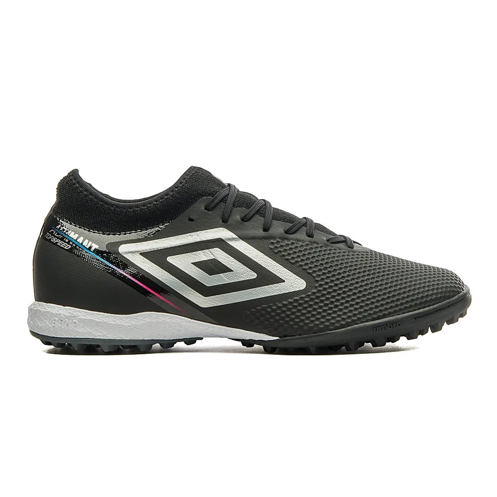 U03FB00240-183 Umbro Calzados Society Unisex Futbol Adaman_Top_Speed_Premier Black/Grey/Cloisonne