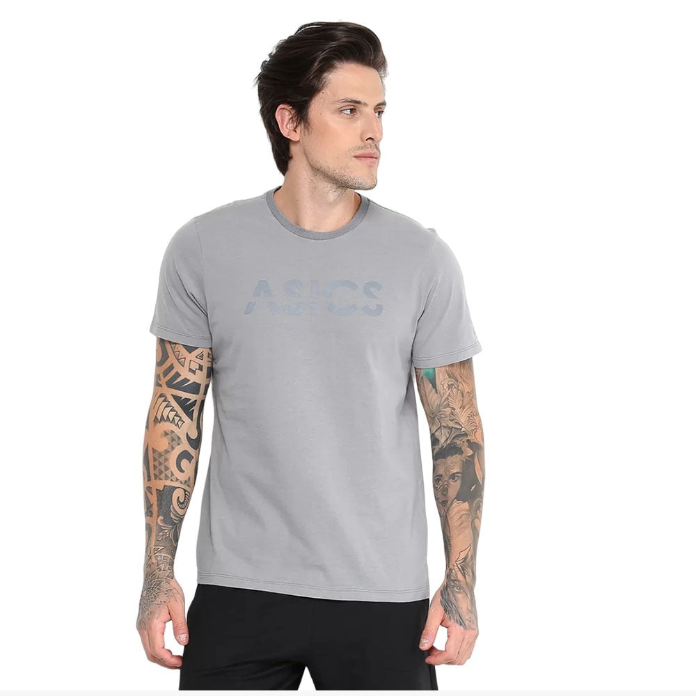 MRB3993.90 Asics Prendas Training Masculino Training_Logo_Ss_Tee Black