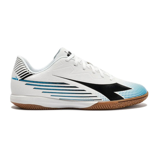 101.182315-C6016 DIADORA CALZADOS INDOOR MASCULINO FUTBOL PICHICHI_8_IDR WHITE/BLACK/BLUE_FLUO