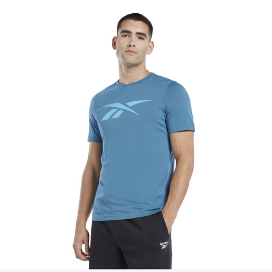 HS4901 Reebok Prendas Masculino Gs_Vector_Tee Steely_Blue_S23-R