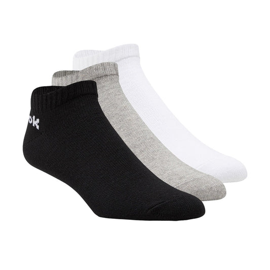 FL5225 Reebok Accesorios Medias Unisex Act_Core_Low_Cut_Sock_3P White/black/medium_grey_heather