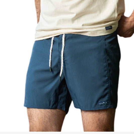 BSK001-2007-08 Goodyear Prendas Shorts Masculino Moda Boardshort Azul
