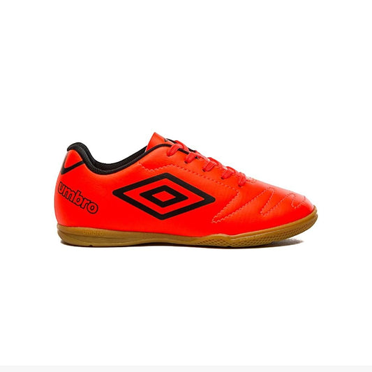 U07FB087-011 Umbro Calzados Indoor Niños Futbol Class_2.2_Jr Coral/Preto
