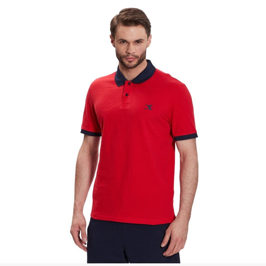 102.179369-45033 Diadora Prendas Polo Masculino Polo_Ss_Core Carmine_Red