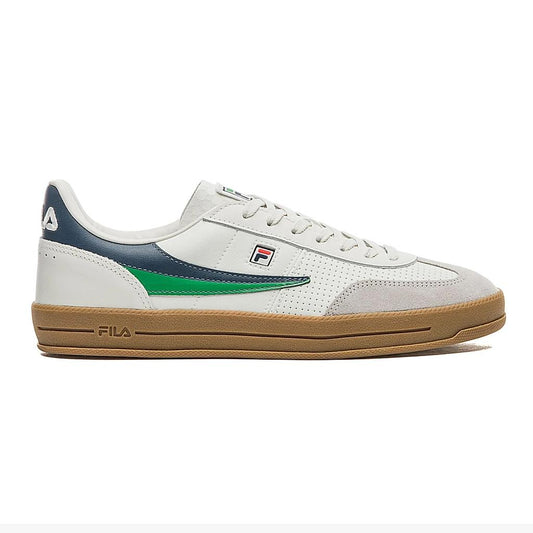F01L00295-6584 Fila Calzados Lifestyle Masculino Moda Fx_Court_70_Vintage White/Navy/Jolly_Green