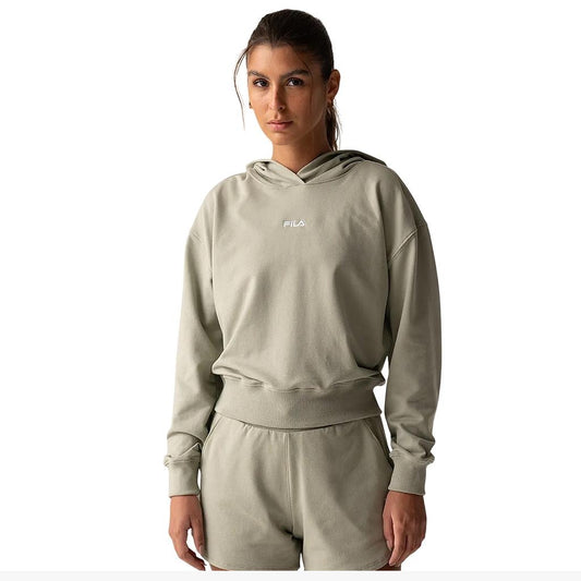 F12L01480-3616 Fila Prendas Canguros Femenino Moda Hoody_Basic_Classic_Light Chino_Green