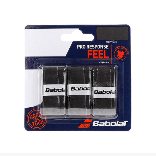653048-105 Babolat Accesorios Grips Tenis Pro_Response_X_3 Negro