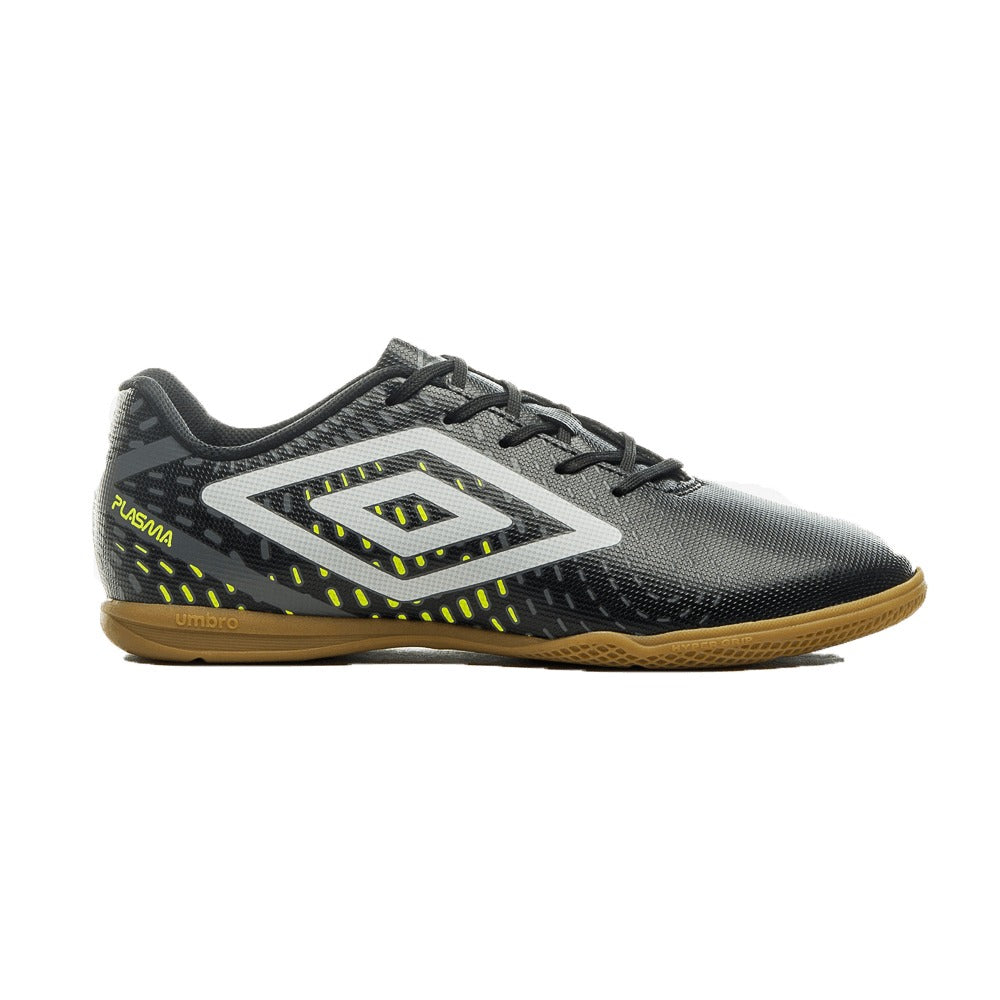 U01FB00136-128 Umbro Calzados Masculino Futbol_Indoor Plasma Negro/Blanco/Grafito