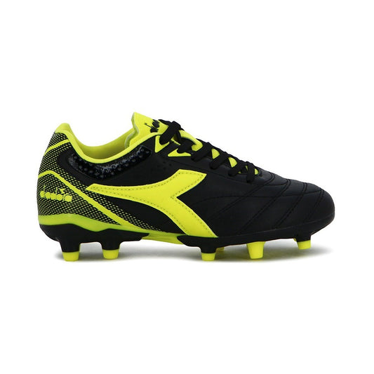 TIFOSI-II-MD-T-165 Diadora Calzados Campo Femenino Futbol Tifosi_II_Md_T_165 Black/Yellow_Fluor