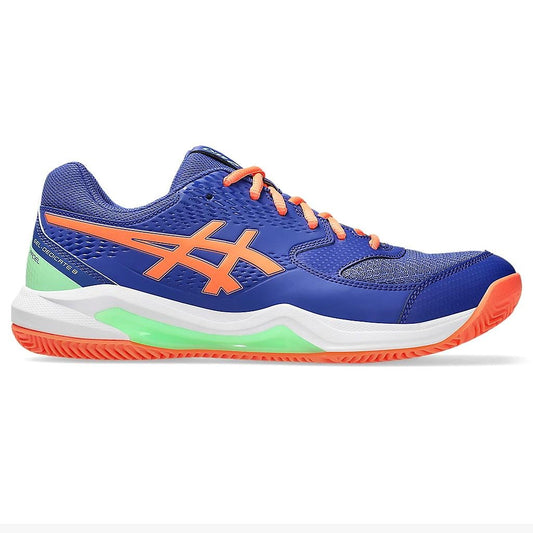 1041A414.406 Asics Calzados Deportivos Masculino Tenis Gel_Dedicate_8_Padel Dark_Cobalt/Vivid_Coral