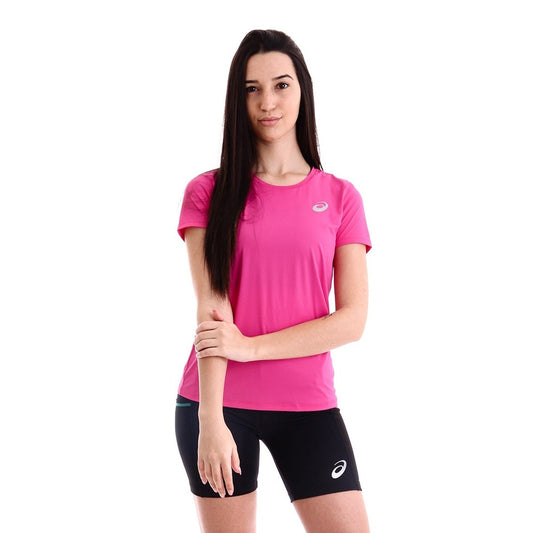 WRB4331.1407 Asics Prendas Femenino W Core Running Pa Ss Tee Pink