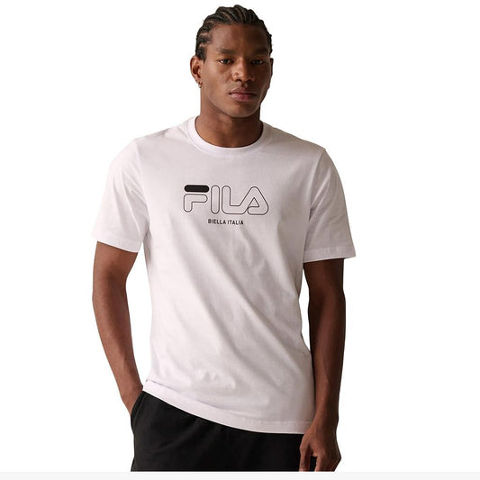 F11L01542-100 Fila Prendas Remeras Masculino Moda Slim_Classic White