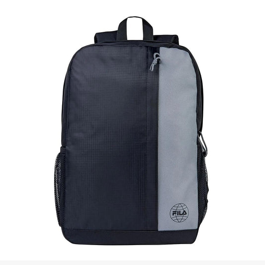 F23L00384-396 Fila Accesorios Mochilas Unisex Moda Backpack_Mondo Negro/Gris_Oscuro