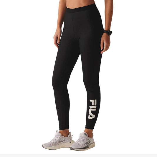 F12AT00905-160 Fila Prendas Calzas Femenino Training Tights_Train_Elastic_IV Black