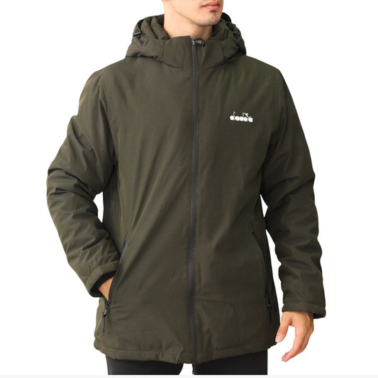 BL24DI2033-5 Diadora Prendas Camperas Masculino Moda Jacket_Glacia Green