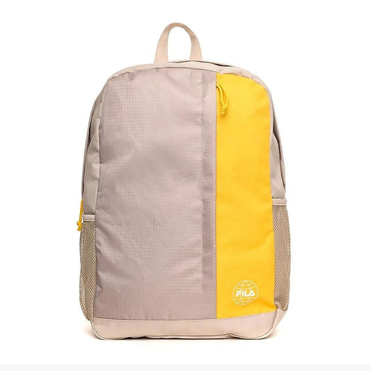 F23L00384-3022 Fila Accesorios Mochilas Unisex Moda Backpack_Mondo Arena/_Amarillo