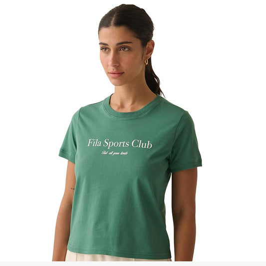 F12L01787-3664 Fila Prendas Remeras Femenino Moda Regular_Sport_Club Medium_Green