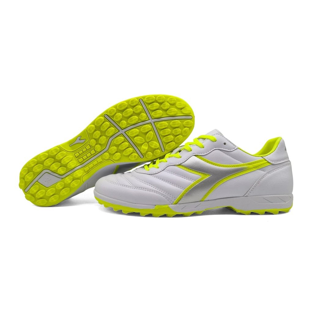 GOAL-TF-M-113 DIADORA CALZADOS SOCIETY MASCULINO FUTBOL GOAL WHITE/YELLOW
