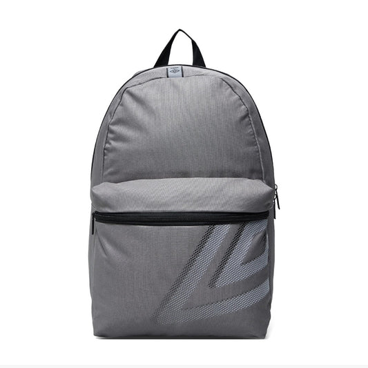 31025U-MUK Umbro Accesorios Mochilas Unisex Futbol Training_Front_Pkt_Backpack Grey/High_Rise/Black