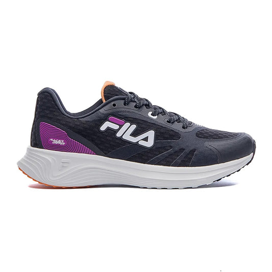 F02R00133-6344 Fila Calzados Deportivos Femenino Running Racer_Gripper Negro/Rosa/Tangerine