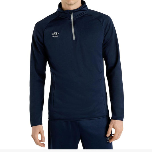 66546U-Y70 Umbro Prendas Sudaderas Masculino Moda Sportswear_1/4_Zip Dark_Navy