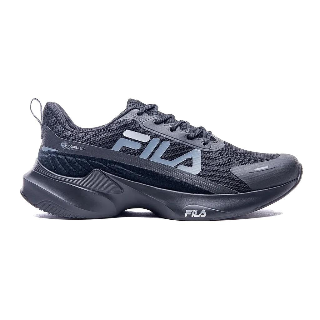 F01TR00044-589 FILA CALZADOS DEPORTIVOS MASCULINO RUNNING PROGRESS_LITE BLACK/GRAPHITE/GREY