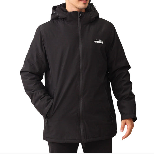 BL24DI2033-2 Diadora Prendas Camperas Masculino Moda Jacket_Glacia Black